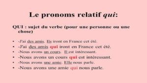 The pronouns qui and que in French | French with Agnes